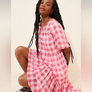 Ichi Francie Tiered Dress